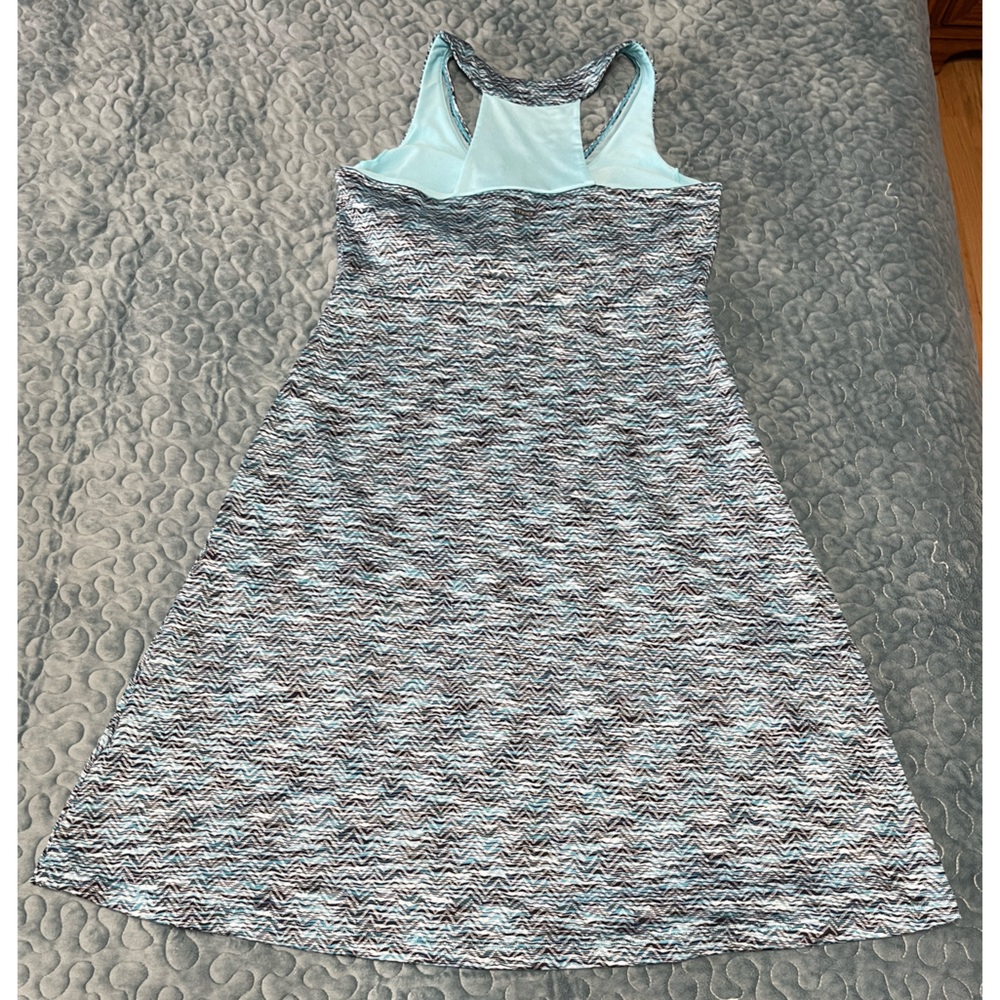 MPG Dress Golf Tennis Travel Size S Pockets Teal/Black/White Racerback Bra - Picture 2 of 8